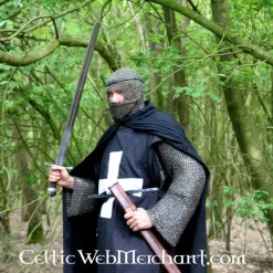 Camail à Ventail Triangulaire, Noirci, 8mm -Tir à l'arc Soldes 2023 camail a ventail triangulaire noirci 8mm 5