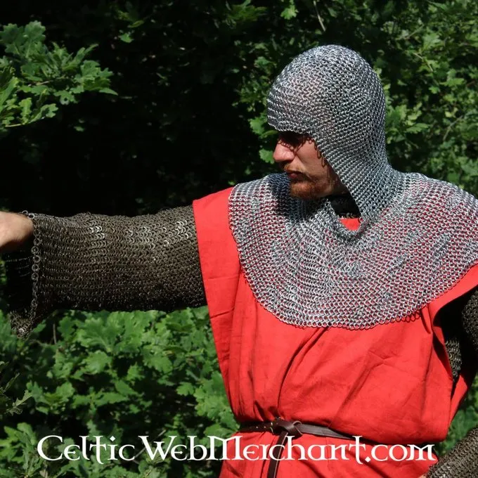 Camail Avec Encolure Carrée, Acier Zingué, 8 Mm 6 Camail Avec Encolure Carrée, Acier Zingué, 8 Mm – Image 6