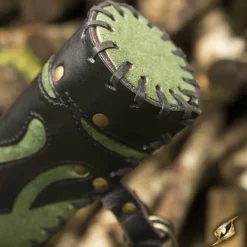 Epic Armoury Carquois Atilla, Noir-vert -Tir à l'arc Soldes 2023 carquois atilla noir vert 4