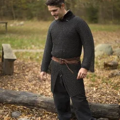 Epic Armoury Cavalerie Haubert, Acier Noir Doux