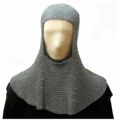 Windlass Steelcrafts Chainmail Coiffe En Butée Anneaux De 5 Mm