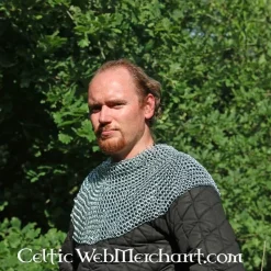 Colletin En Cotte De Maille, Acier Zingué, 9mm -Tir à l'arc Soldes 2023 colletin en cotte de maille acier zingue 9mm 4