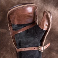 Ulfberth Gant En Cuir Plein Contact, La Main Droite -Tir à l'arc Soldes 2023 gant en cuir plein contact la main droite 2