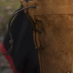 Epic Armoury Gants De Combat En Cuir Daim, Marron -Tir à l'arc Soldes 2023 gants de combat en cuir daim marron 2