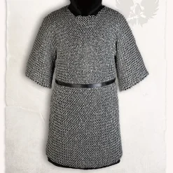 Mytholon Haubergeon John Chainmail, Anneaux Plats, Rivets Ronds