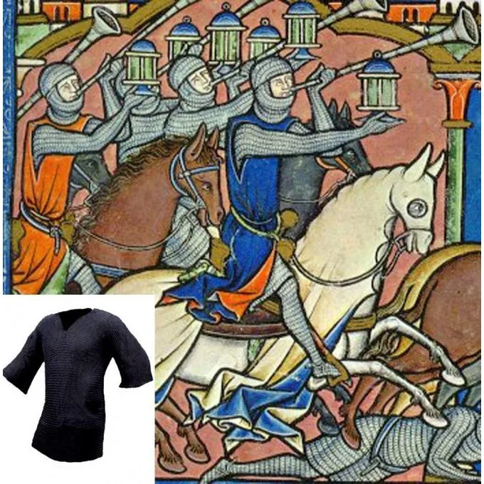 Haubert à Manches Mi-longues, Bronzé, 8 Mm 2 Haubert à Manches Mi-longues, Bronzé, 8 Mm – Image 2