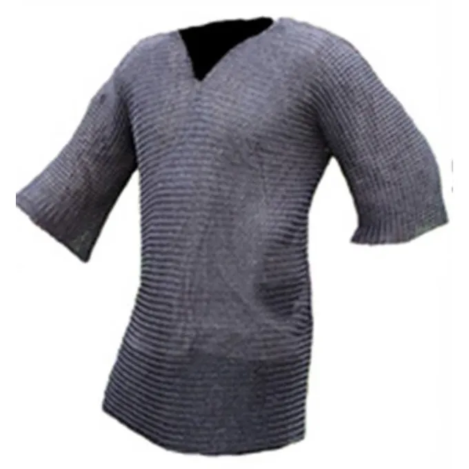 Ulfberth Haubert Mi-long, Anneaux Plats Mixtes-rivets Ronds, 8mm 4 Ulfberth Haubert Mi-long, Anneaux Plats Mixtes-rivets Ronds, 8mm – Image 4