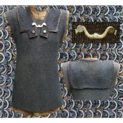 Ulfberth Lorica Hamata, Anneaux Mixtes, 6 Mm