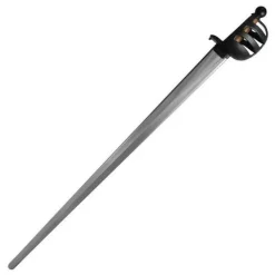 Red Dragon Pommel Voor Basket Hilted Trainingszwaard Black