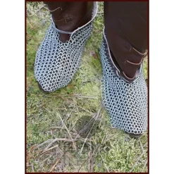 Ulfberth Solerets Mail Chain, Zingué, 8 Mm