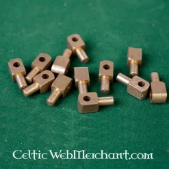 Vervelle, épingles De Cuivre Pour Bassinet Ou L'armure, Livrés à La Douzaine -Tir à l'arc Soldes 2023 vervelle epingles de cuivre pour bassinet ou larmu 4